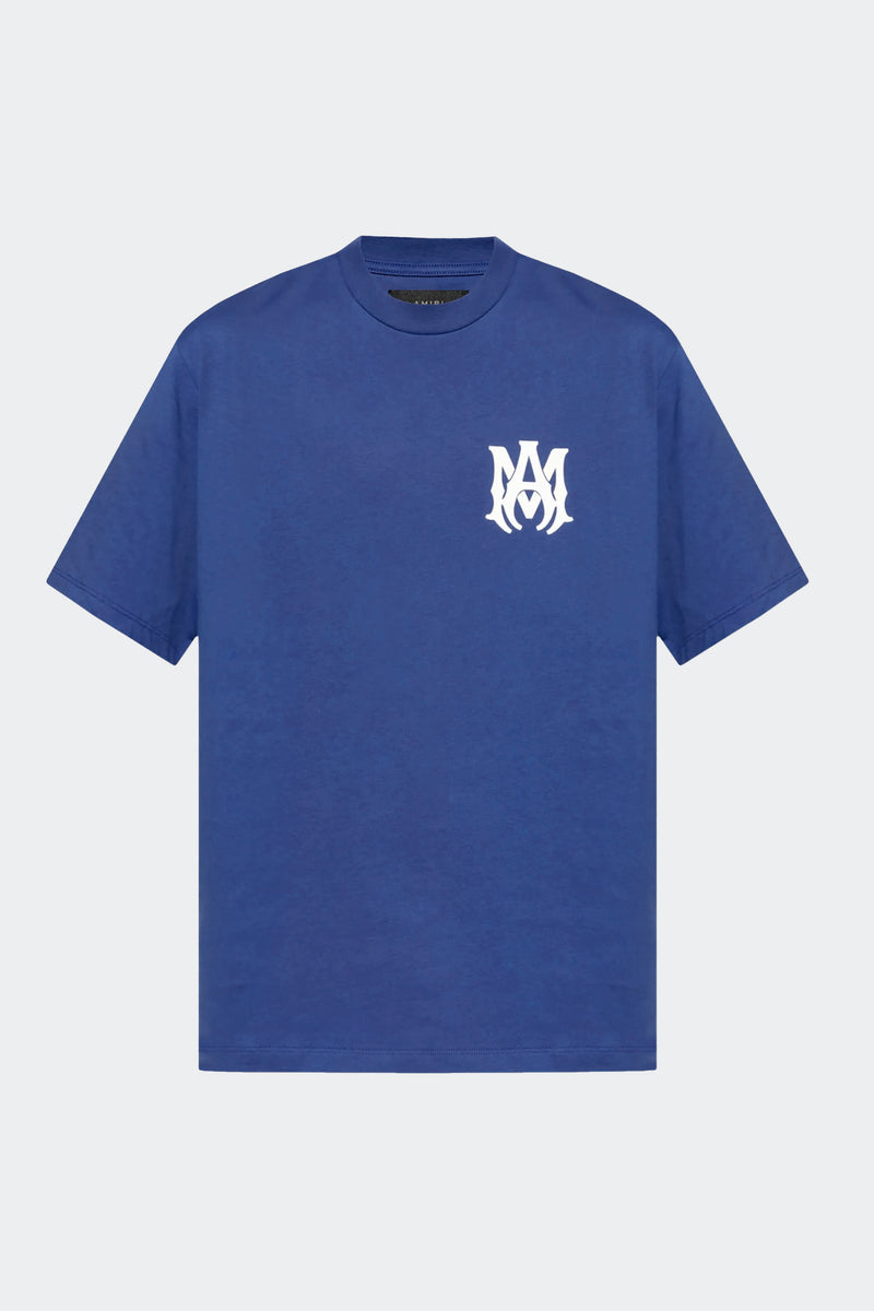 AMIRI logo-print Cotton T-Shirt - Navy Blue