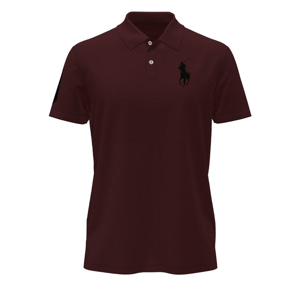 Giordano Polo Shirt-Maroon