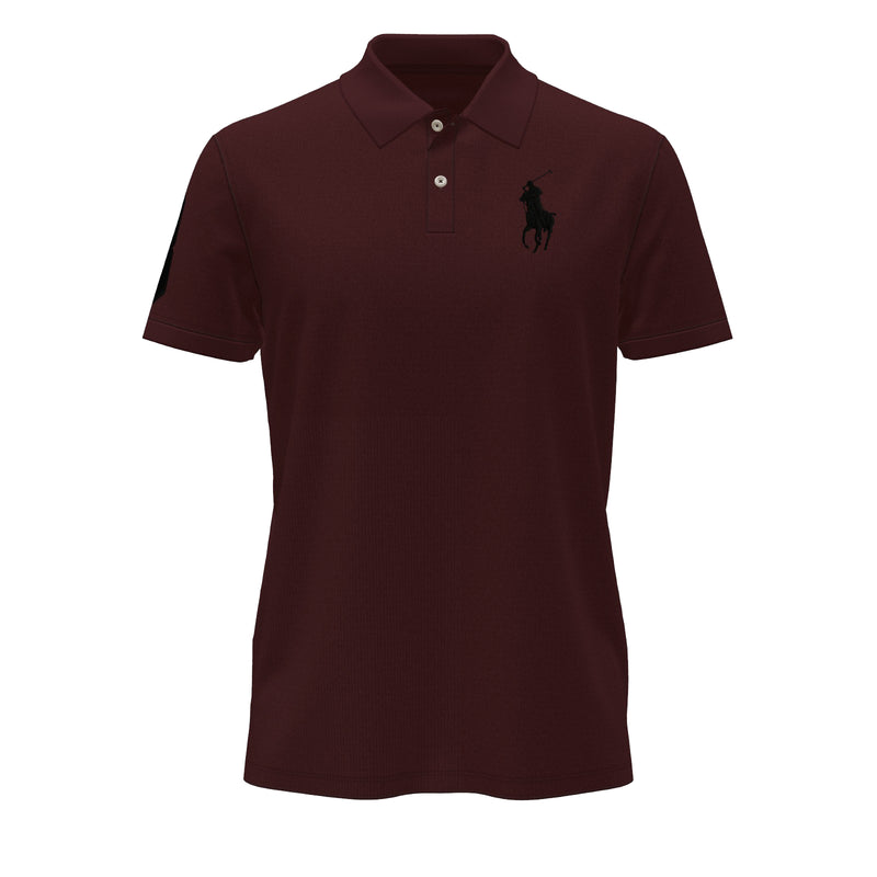 Giordano Polo Shirt-Maroon