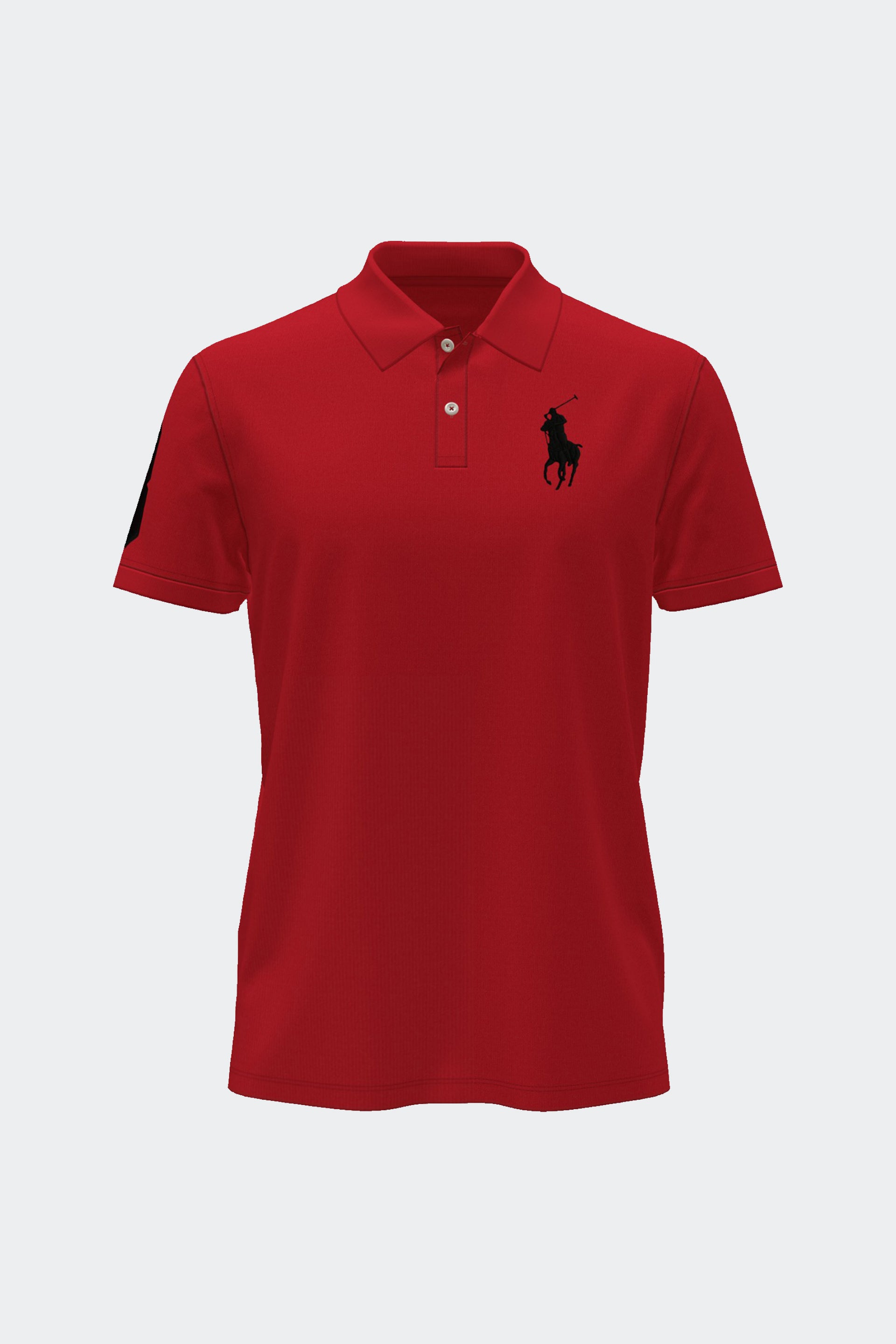 Ḡiordano Polo Shirt-Red