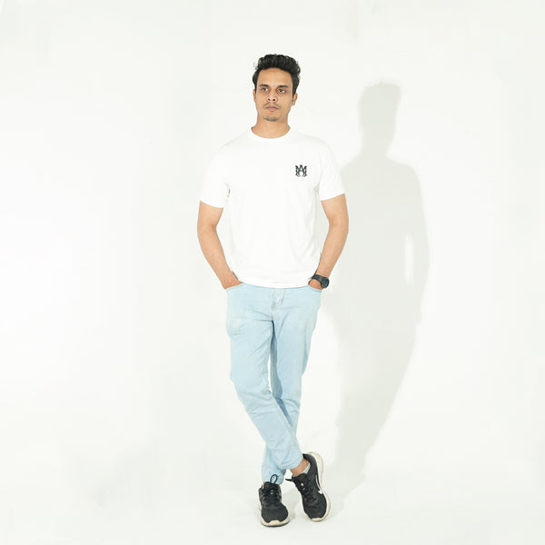 AMIRI logo-print Cotton T-Shirt - White