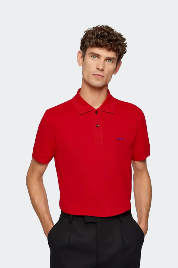 Böss Polo Shirt- Red
