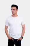 Henleȳ T-shirt- Cream