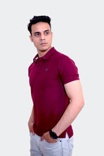 Tommy Hilfiger Polo Shirt- Maroon