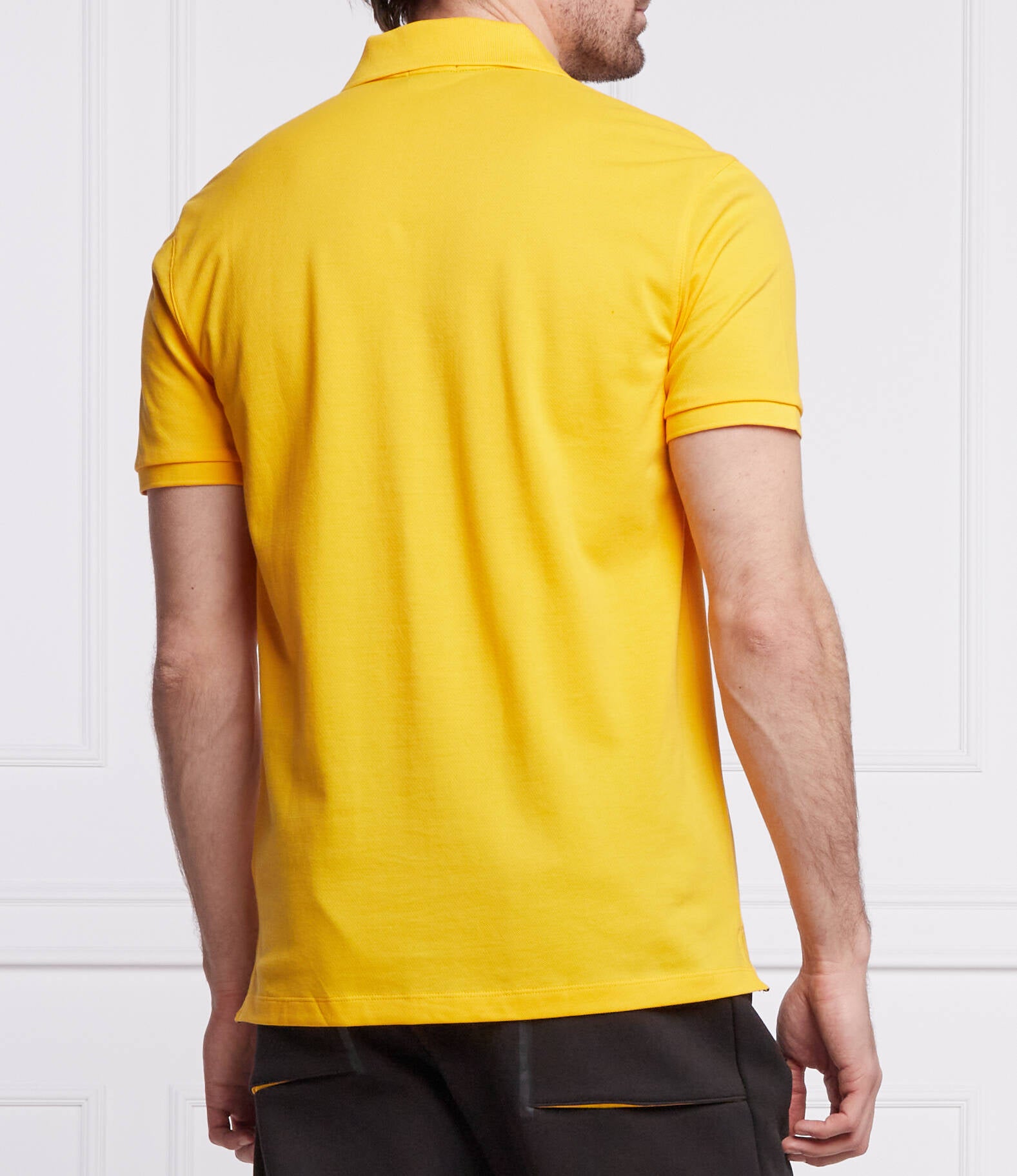 Böss Golden Rod Cotton  Polo Shirt- Yellow