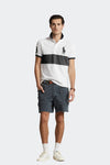 Big Pony Mesh Polo Shirt-White