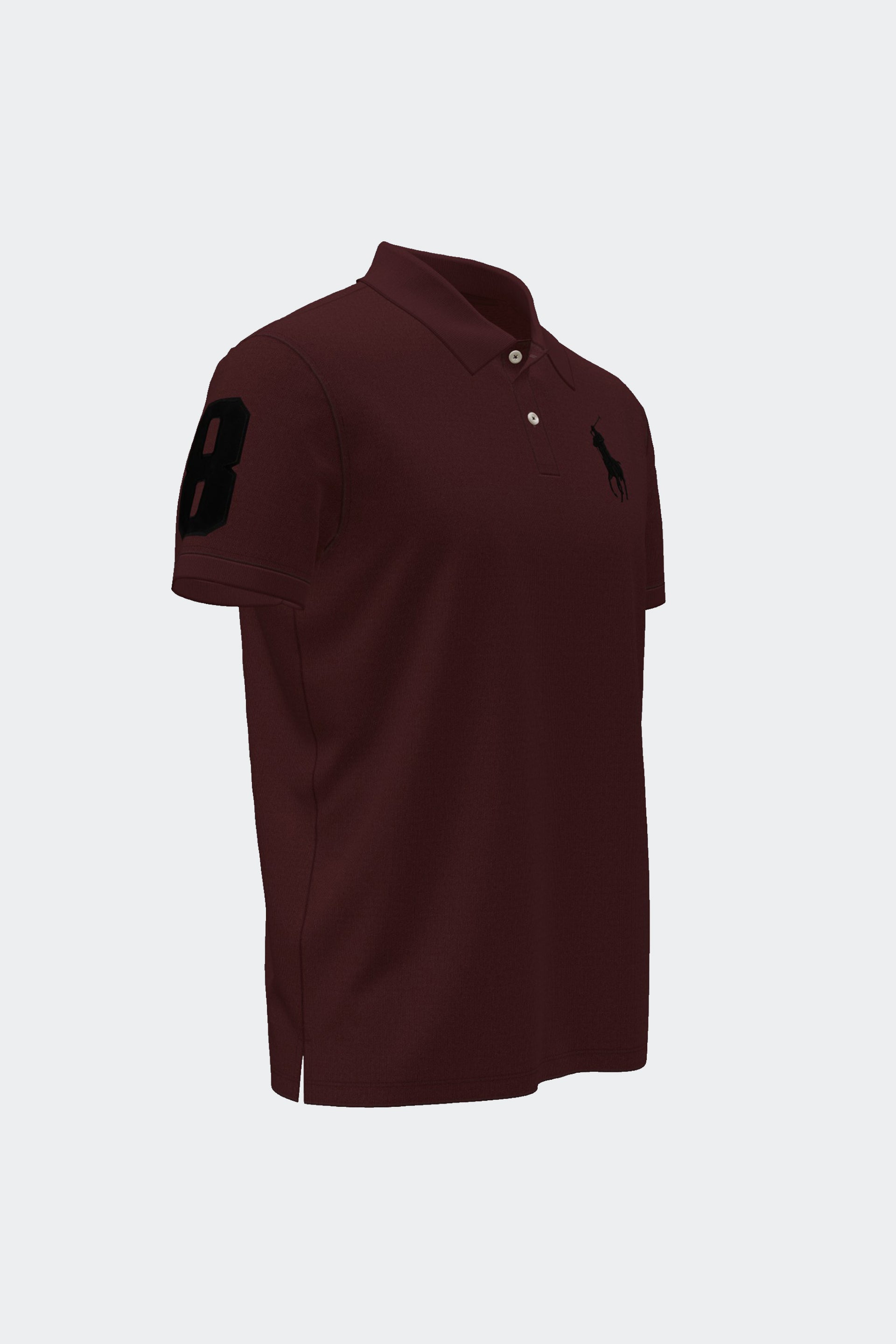 Ḡiordano Polo Shirt-Maroon
