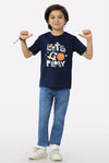 Let's Go Play- Navy Blue
