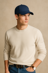 Nikë Club Structured Metal Swoosh Cap- Bue