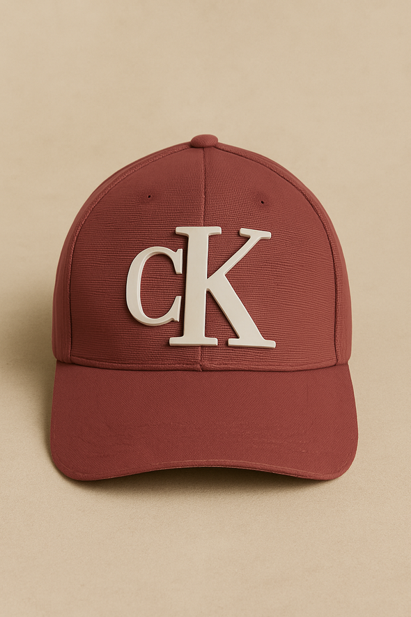 Cotton Twill Cap- Maroon