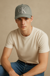 Cotton Twill Cap- Grey