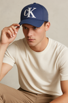 Cotton Twill Cap-Blue