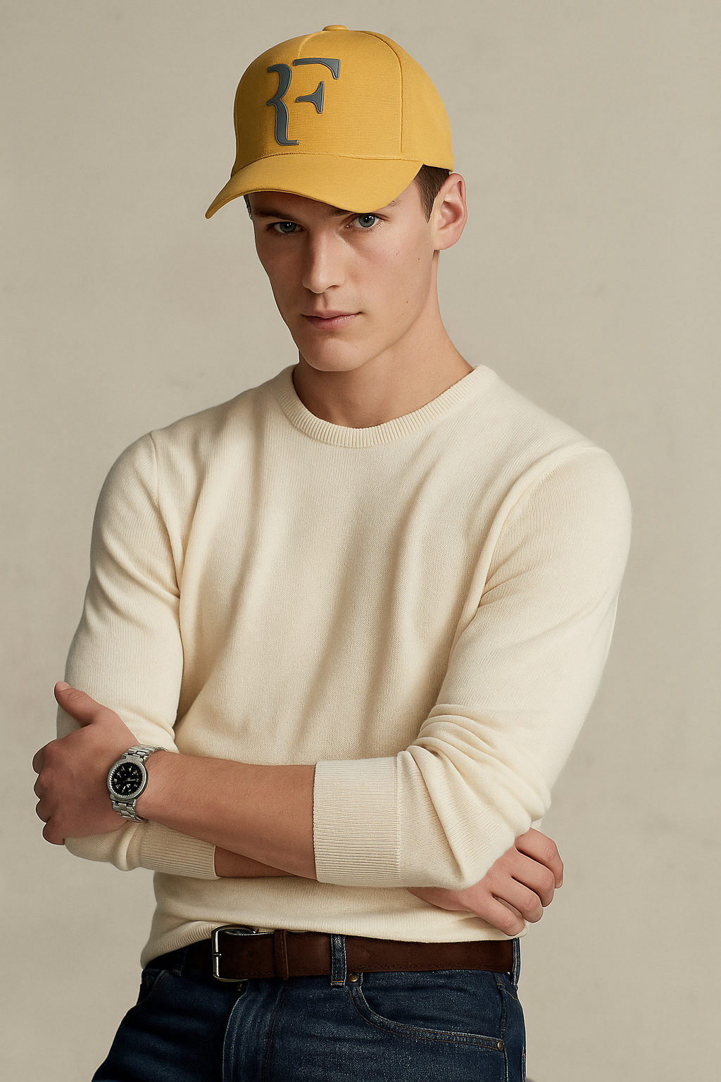 Uniqlo Roger Cap- Mustard