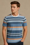 Ocsxȧ Colorful Pastel Stripes T-Shirt