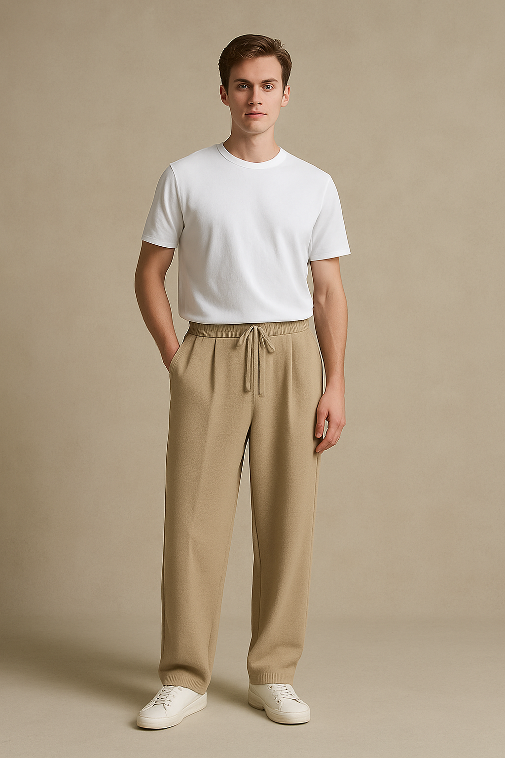 Baggy Trouser - Beige