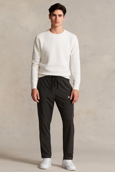 Men's Dri-Fit Polyester Trouser-Black