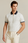 PŌLKA Dot Polo Shirt-Black