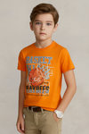 Basket-Ball T-Shirt- Orange