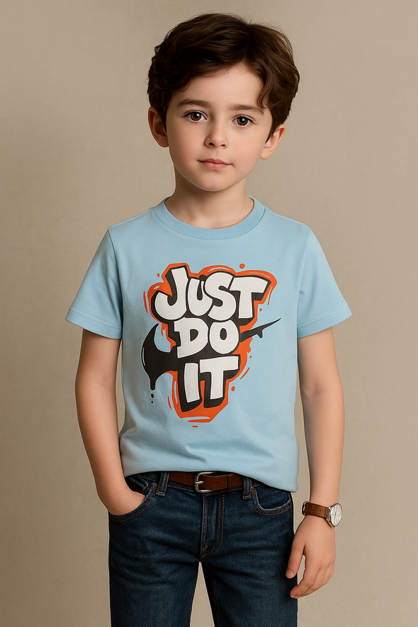 Just Do It- Light Blue