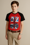 Speed Racer 62 T-Shirt- Red & Black