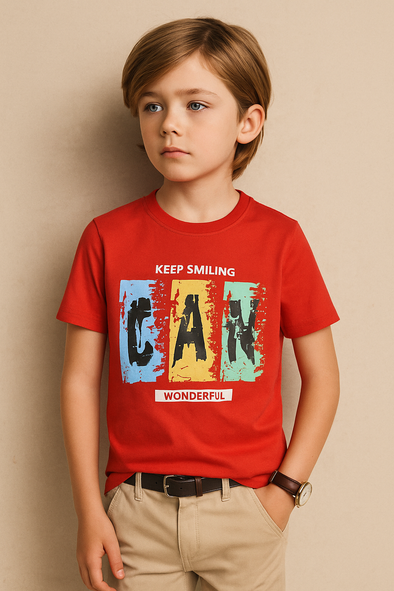 CAN Wonderful T-Shirt- Red