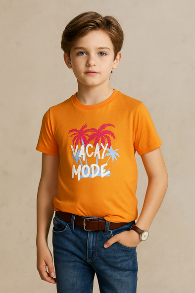 VACAY MODE T-Shirt- Orange