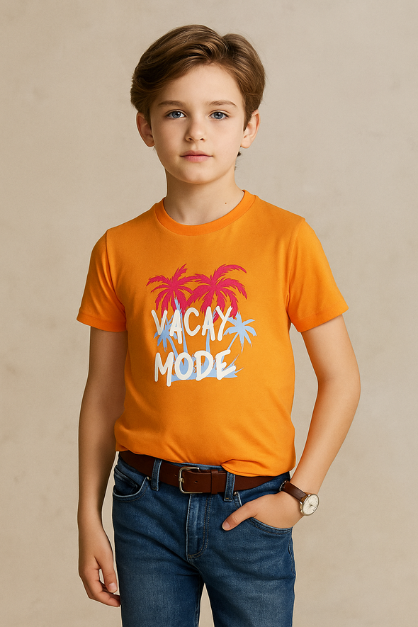 VACAY MODE T-Shirt- Orange