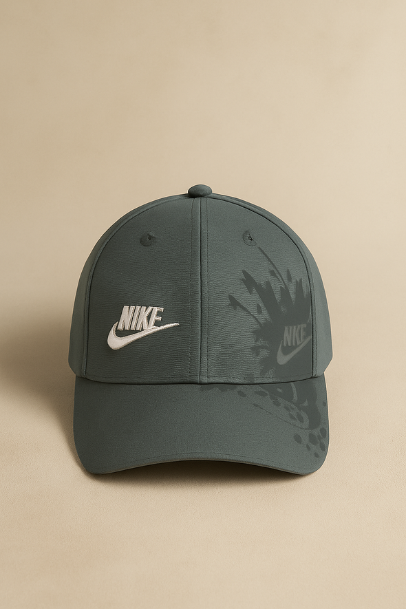 Nikë Branded Trucker Cap- Grey