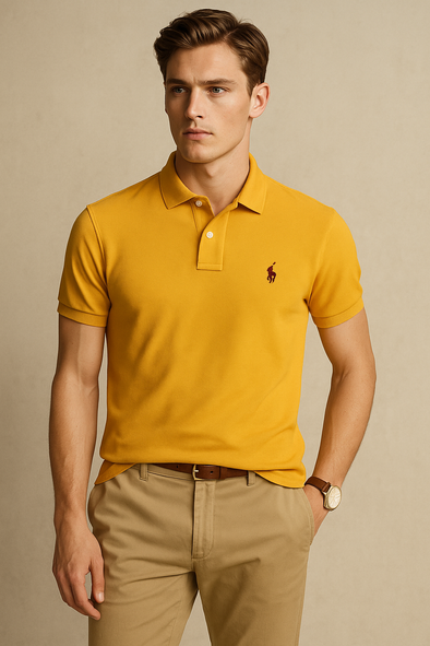 Rälph Läuren Polo Shirt- Yellow