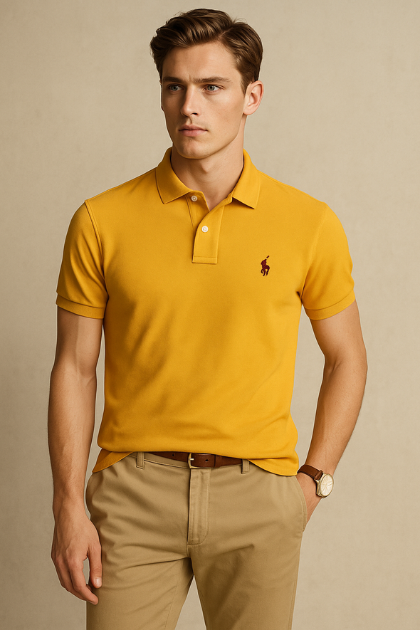 Rälph Läuren Polo Shirt- Yellow