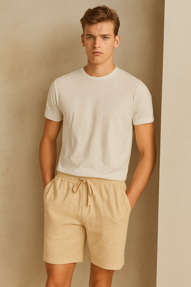 Reed Shorts-Beige