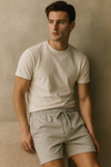 Reed Shorts-Light Grey
