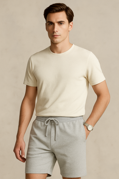 Reed Shorts-Light Grey