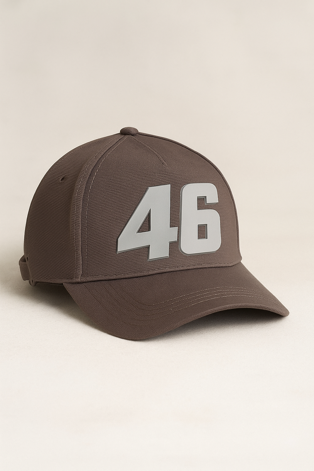 Signaturé 46 Logo Cap- Dark Brown