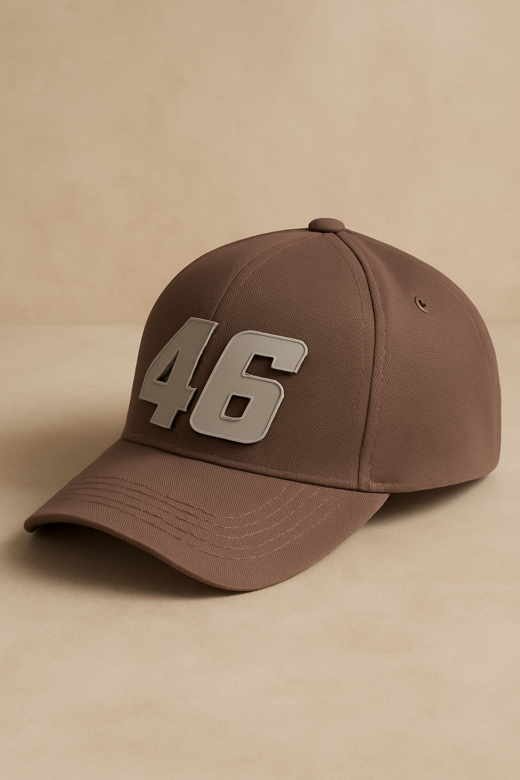 Signaturé 46 Logo Cap- Dark Brown