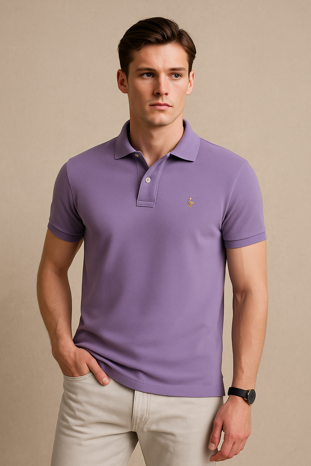 Rälph Läuren Polo Shirt- Cactus Purple