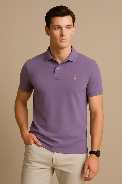 Rälph Läuren Polo Shirt- Cactus Purple