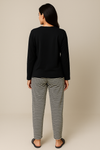 Stripe Pyjama Pant- Black & white