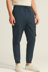 Slim Fit Cargo trousers- Blue