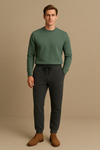 Winter Fleece Trouser for Men - Drak Grey