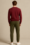 Winter Fleece Trouser for Men - Olive Green