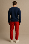Winter Fleece Trouser for Men - Red