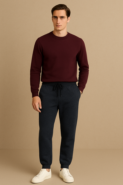 Winter Fleece Trouser for Men - Navy Heather