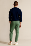Winter Fleece Trouser for Men - Sea Green