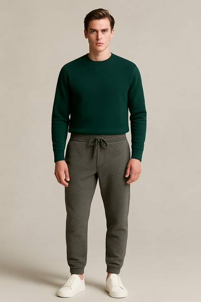 Winter Fleece Trouser for Men - Charcoal Grey