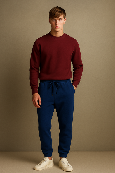 Winter Fleece Trouser for Men - Drak Royal Blue