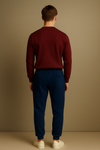 Winter Fleece Trouser for Men - Drak Royal Blue