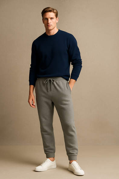 Winter Fleece Trouser for Men - Grey