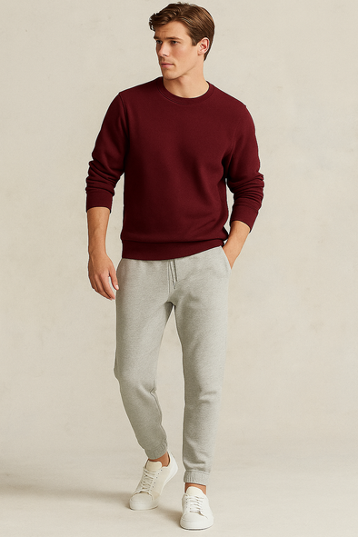 Winter Fleece Trouser for Men - Heather Grey