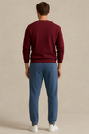 Winter Fleece Trouser for Men - Light Blue Heather
